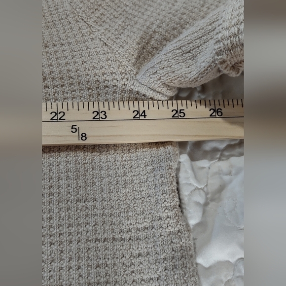 Leo & Nicole Waffle Knit Sweater Bat Wing Sleeve Plus Size 1X - Picture 7 of 8